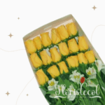 Caja con 18 Rosas Amarillas